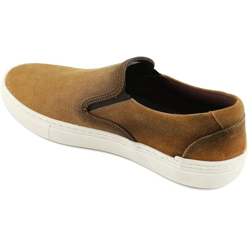 Marc‎ Joseph New York Men's Lightweight Fashion Sockless Sneakers Tan Size 10.5